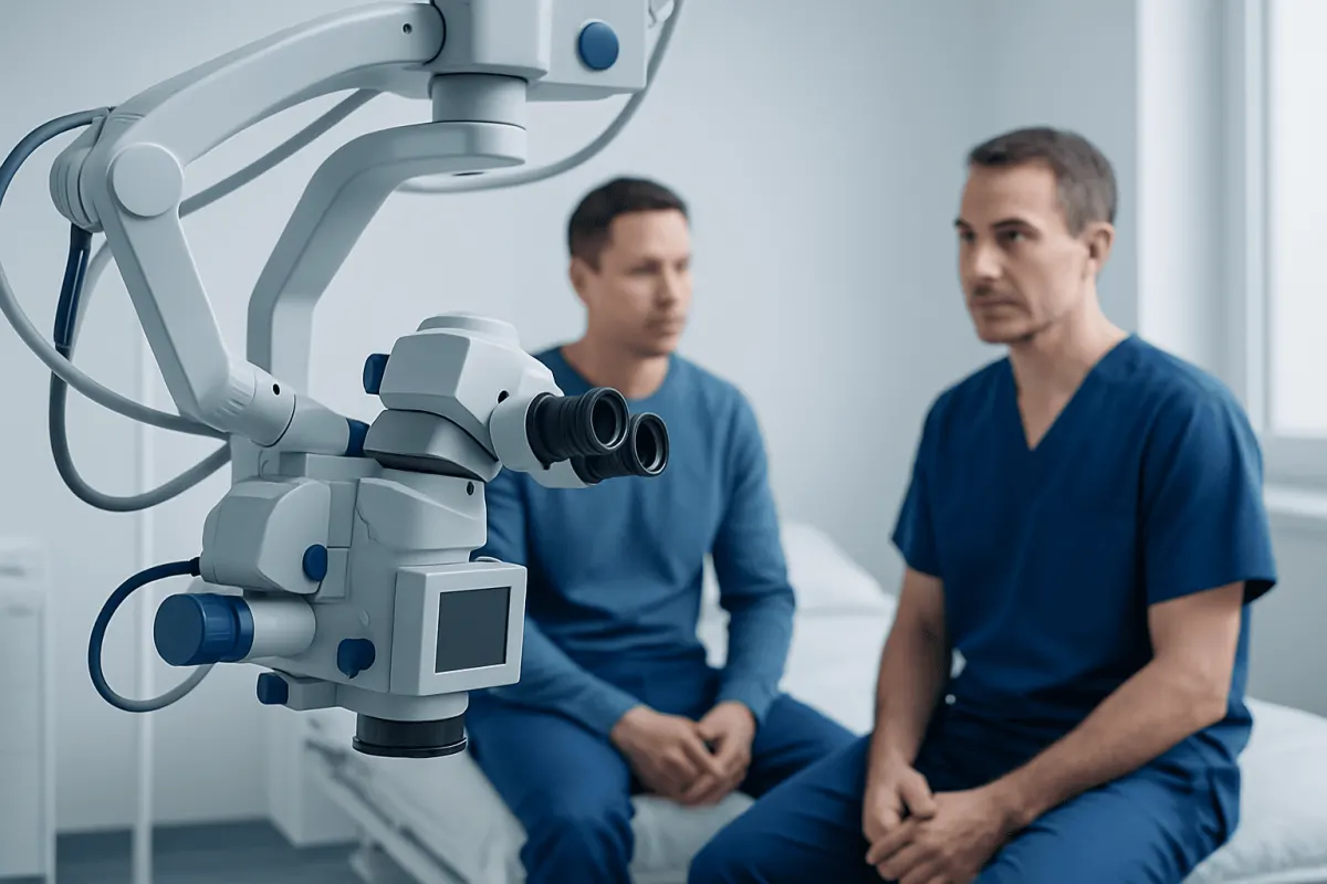Before the operation: evaluation and preparation — brain surgery