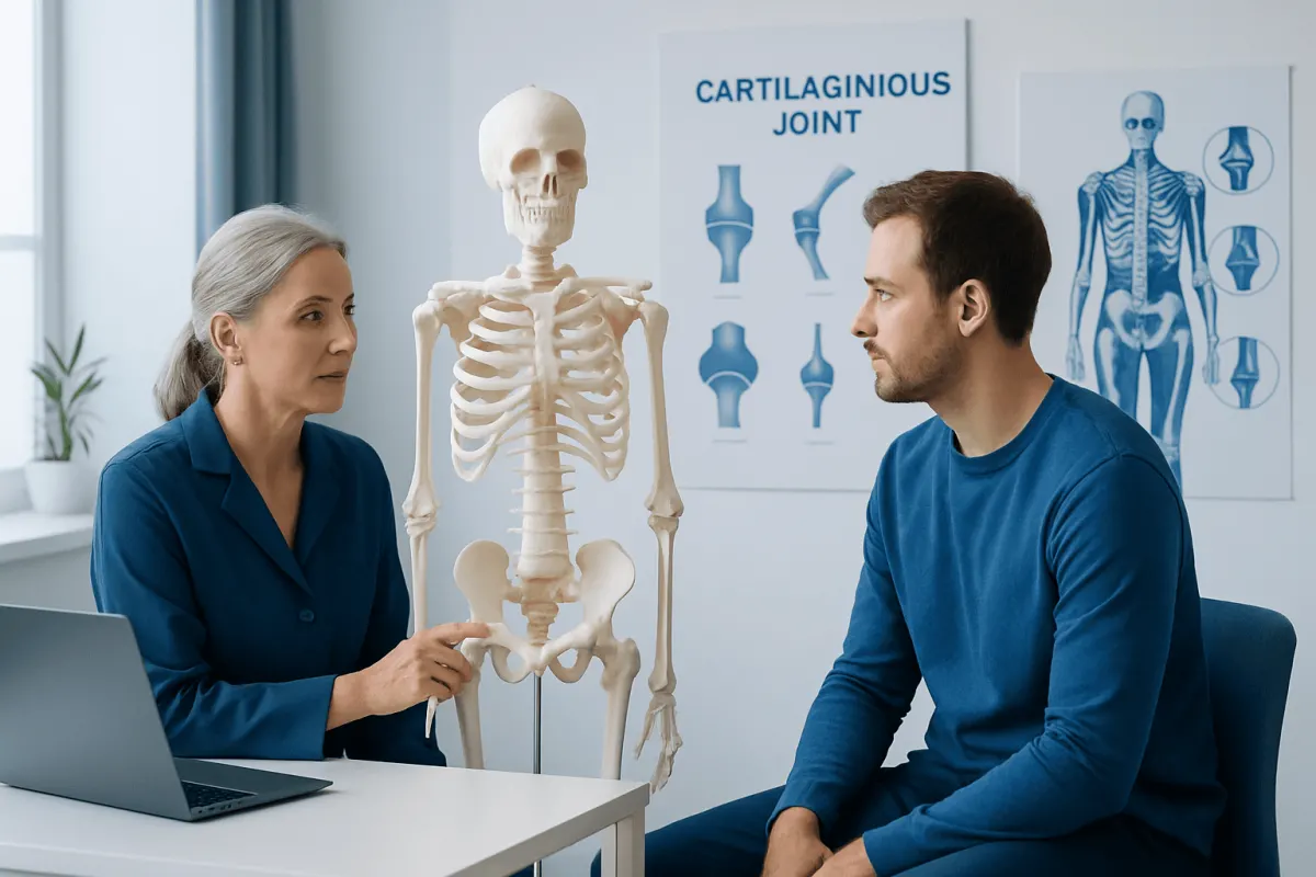 Cartilaginous Joints — types of joints