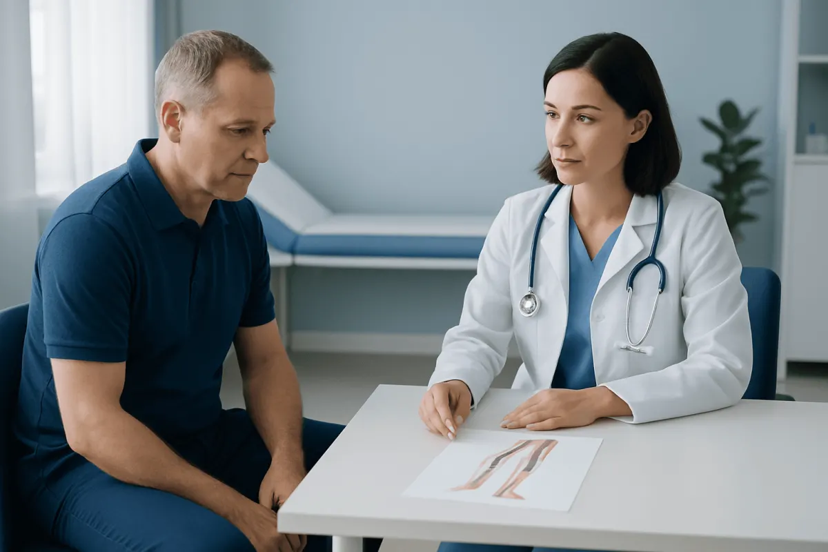 Causes and Risk Factors — peripheral artery disease vs deep vein thrombosis