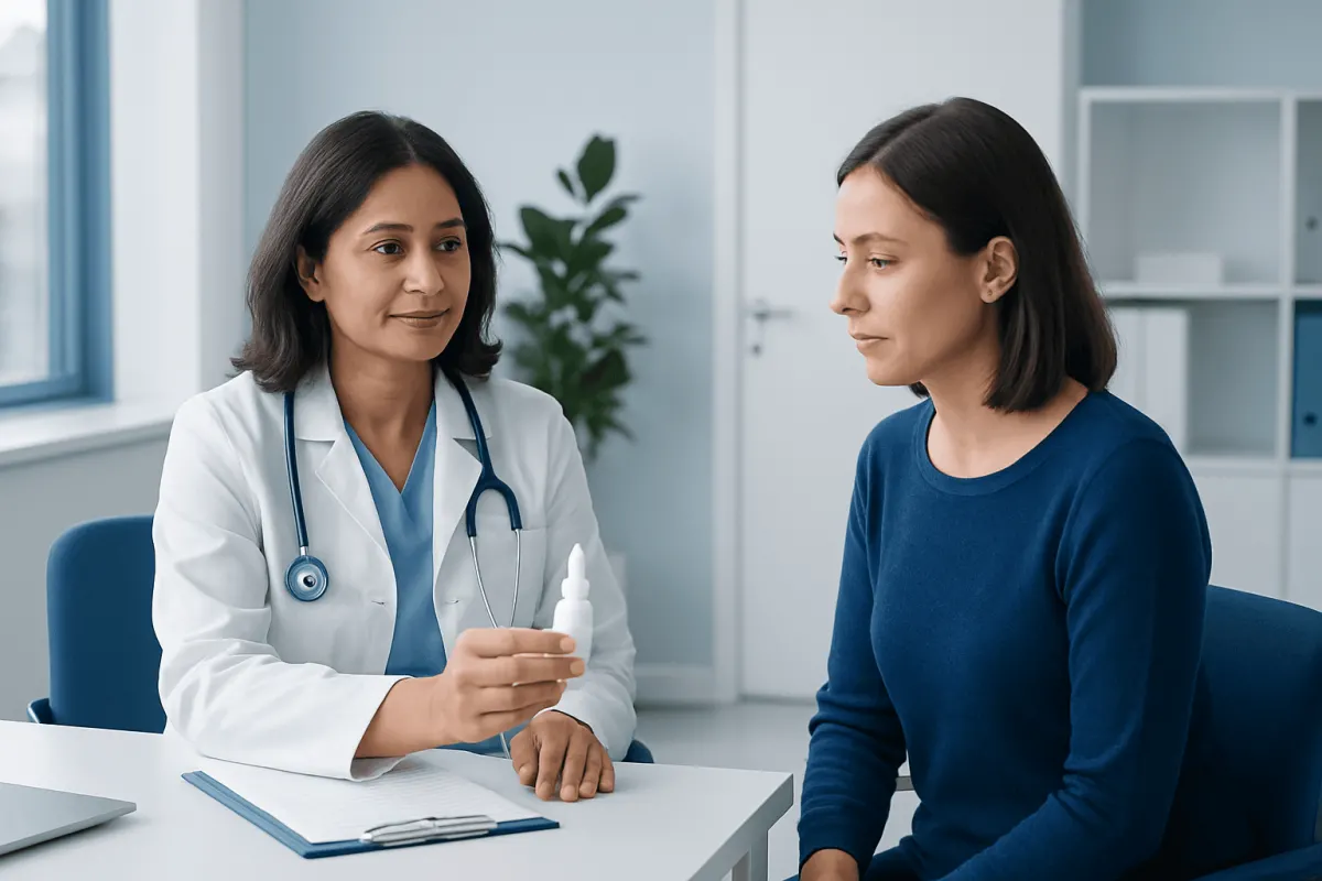 Choosing the right nasal spray for symptoms — nasal spray