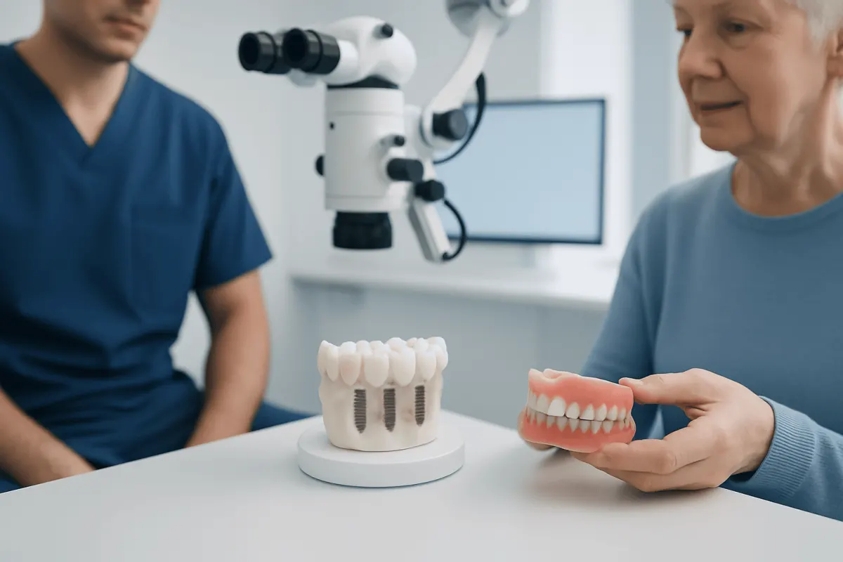Comfort and fit in everyday life — All-on-4 vs removable dentures