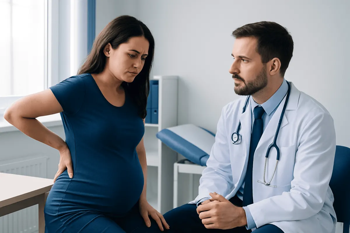 Common causes and related conditions — back pain during early pregnancy