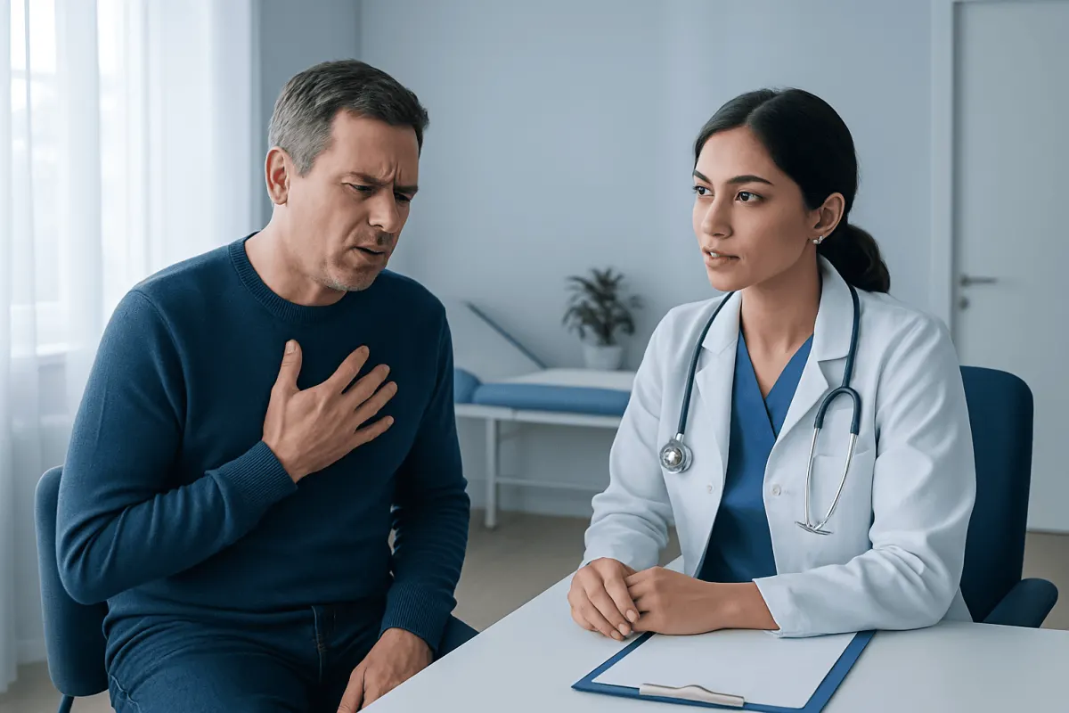Common Causes and Related Conditions — chest ache and cough