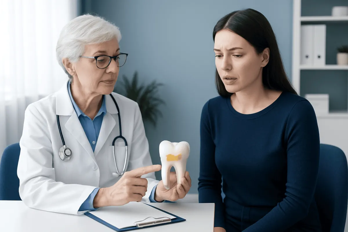 Common Causes and Risk Factors — yellow colour of teeth