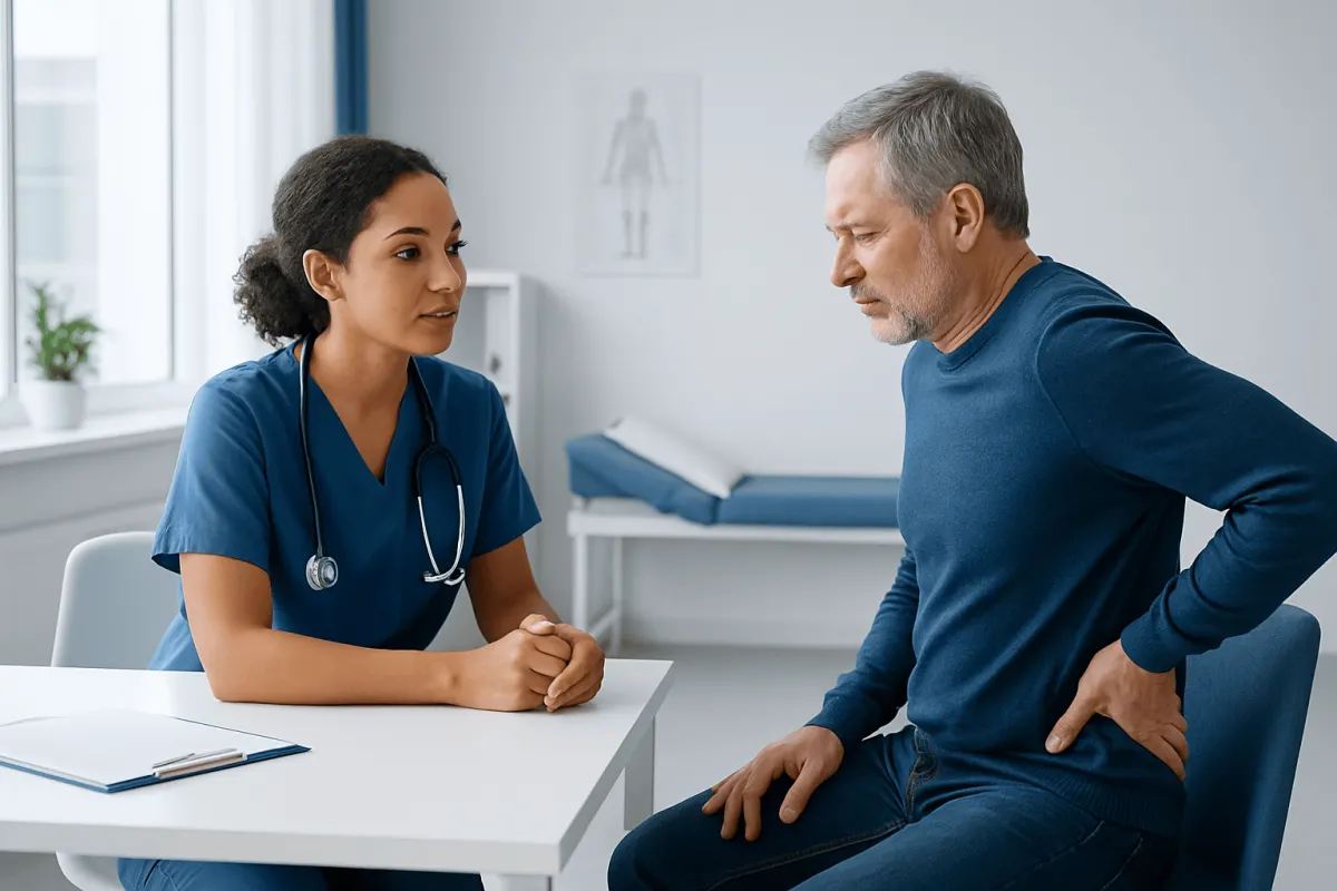 Common causes and risk factors — aching back hips