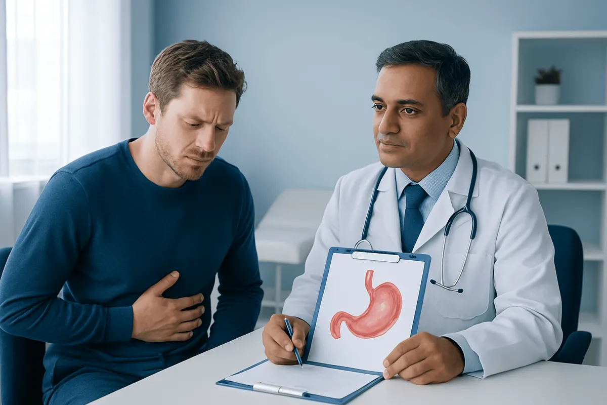 Common causes and risk factors — stomach infection