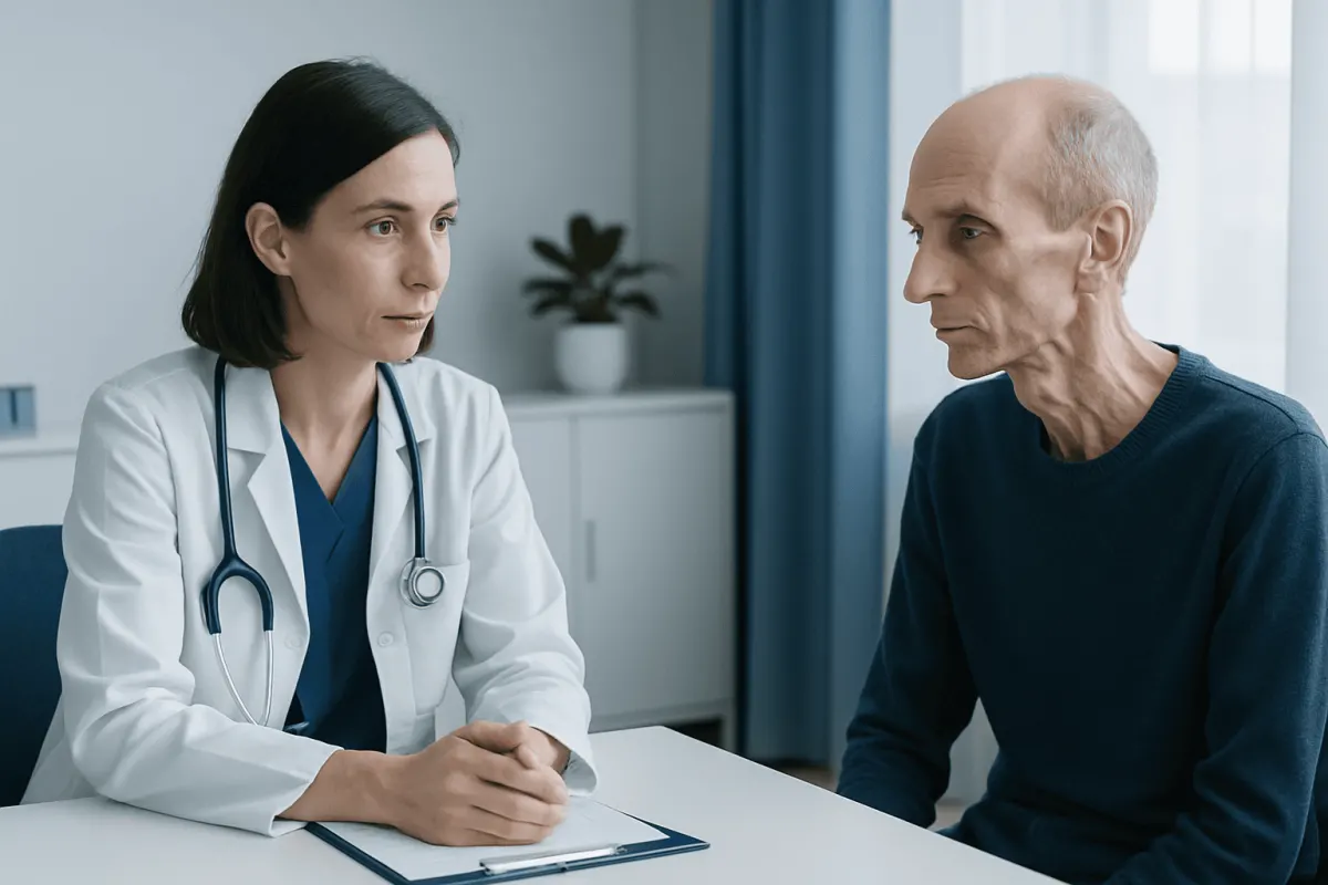 Common causes and risk factors — gaunt face