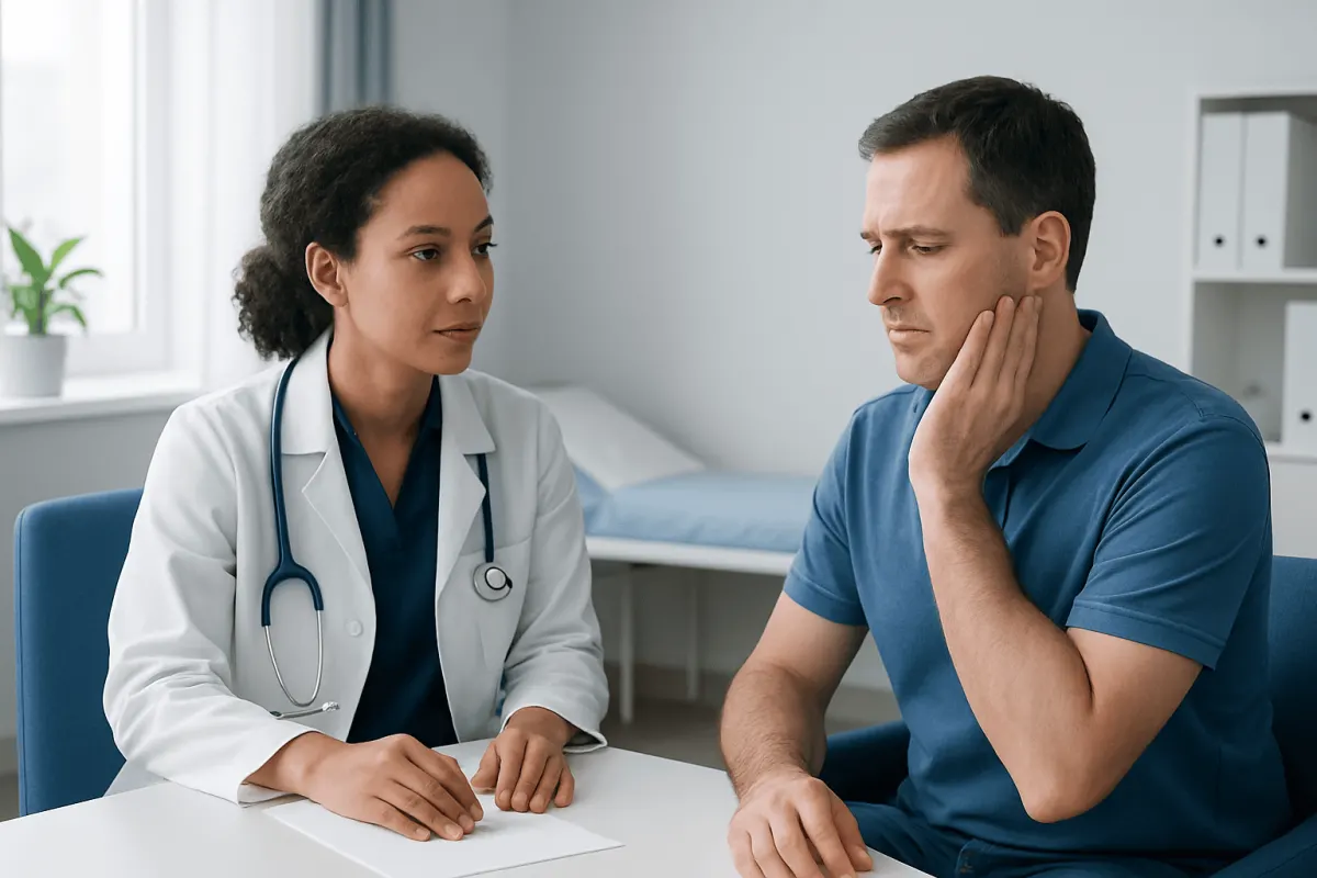 Common causes and risk factors — jaw swelling