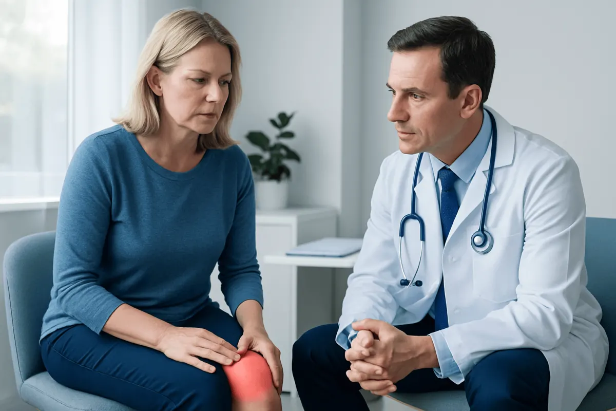 Common causes and risk factors — red hot kneecaps