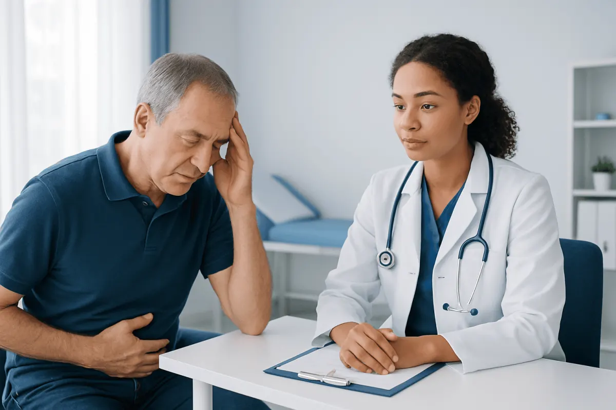 Common causes and risk factors — diarrhea light headed