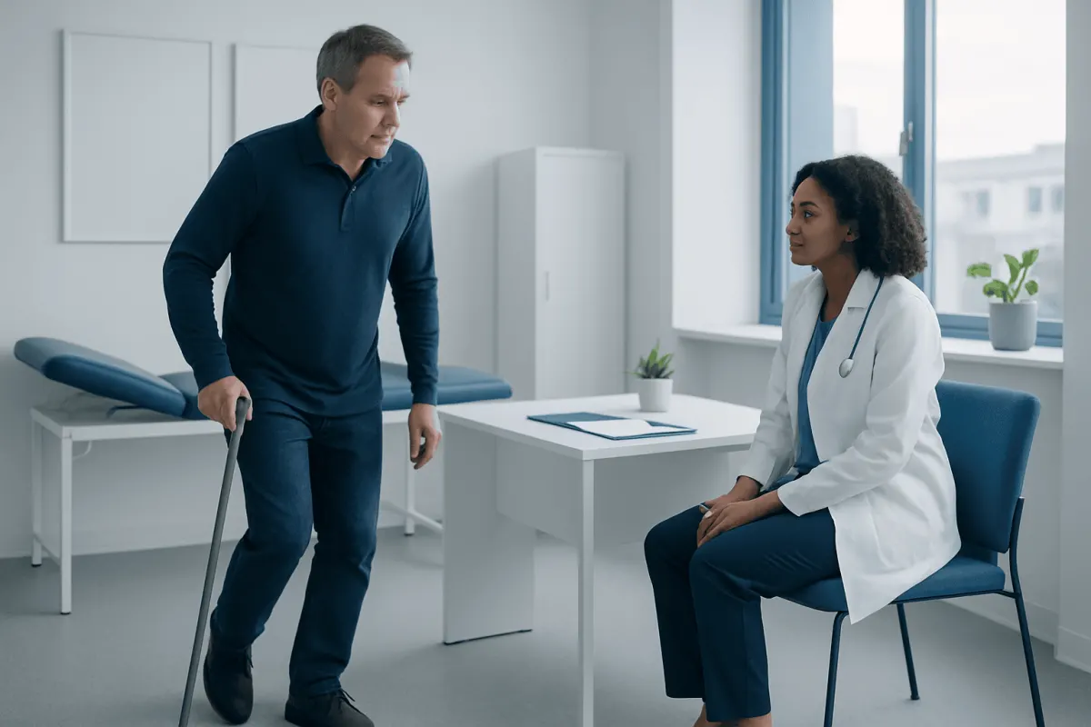 Common causes of limping — walking with a limp