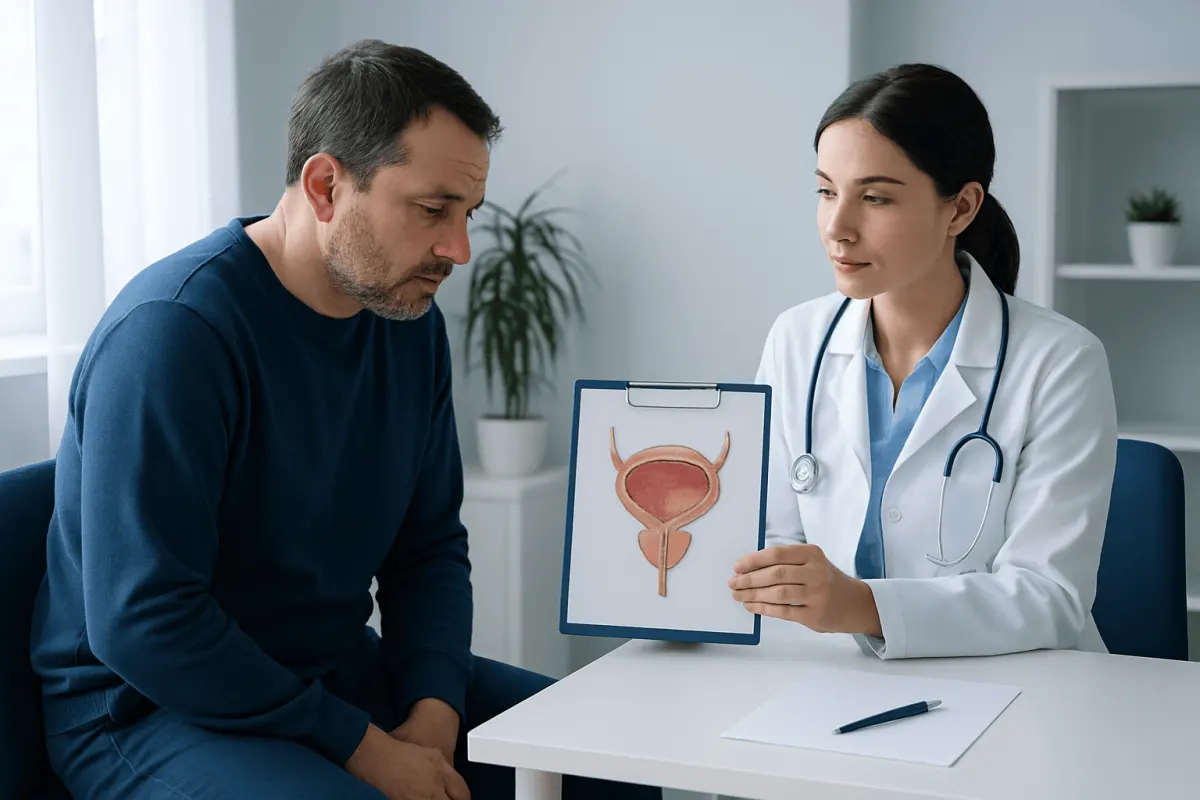 Common changes and symptoms during urination — peeing