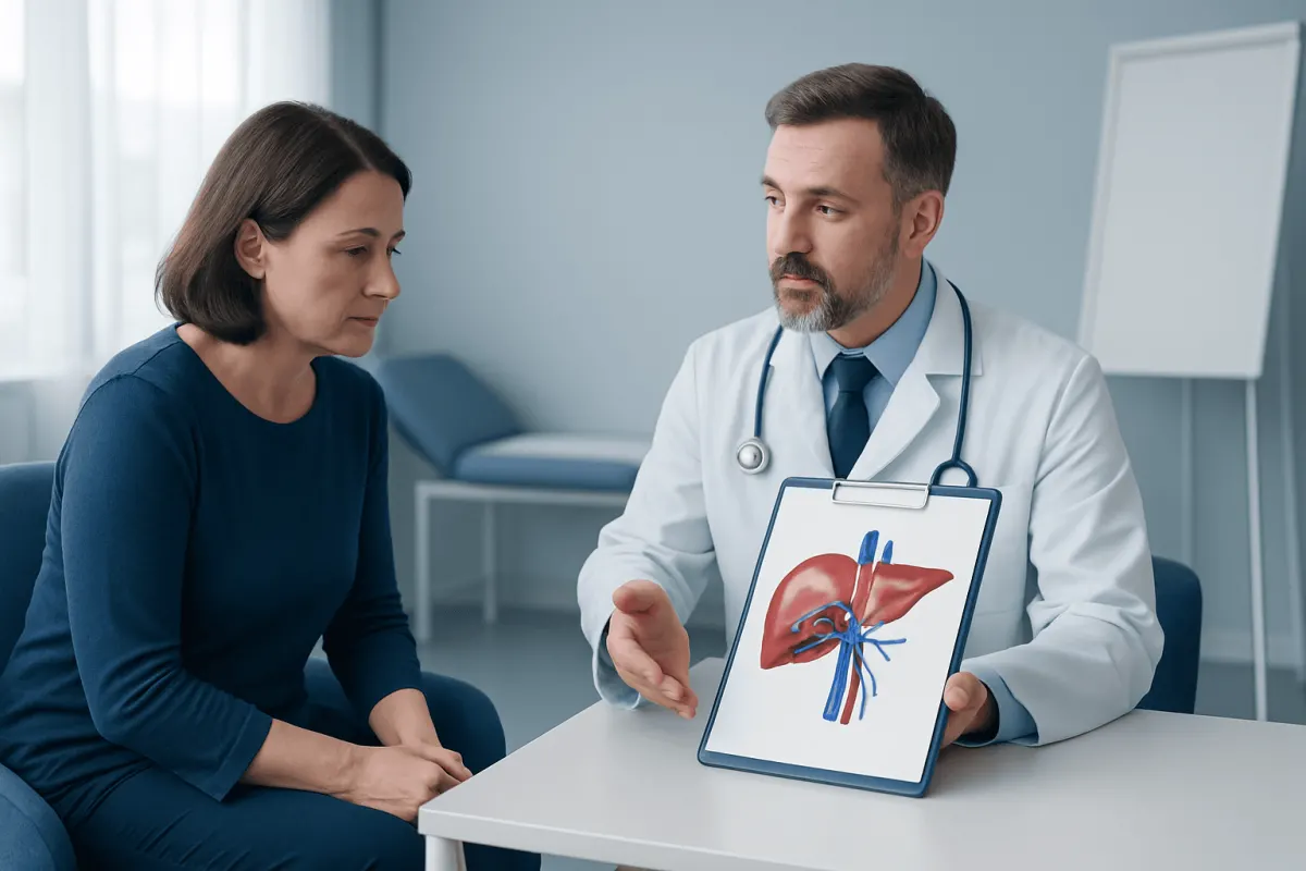 Common disorders and complications — hepatic artery