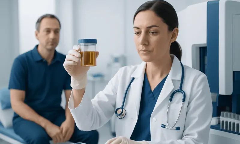 Common non-serious causes of dark urine — blackish yellow urine