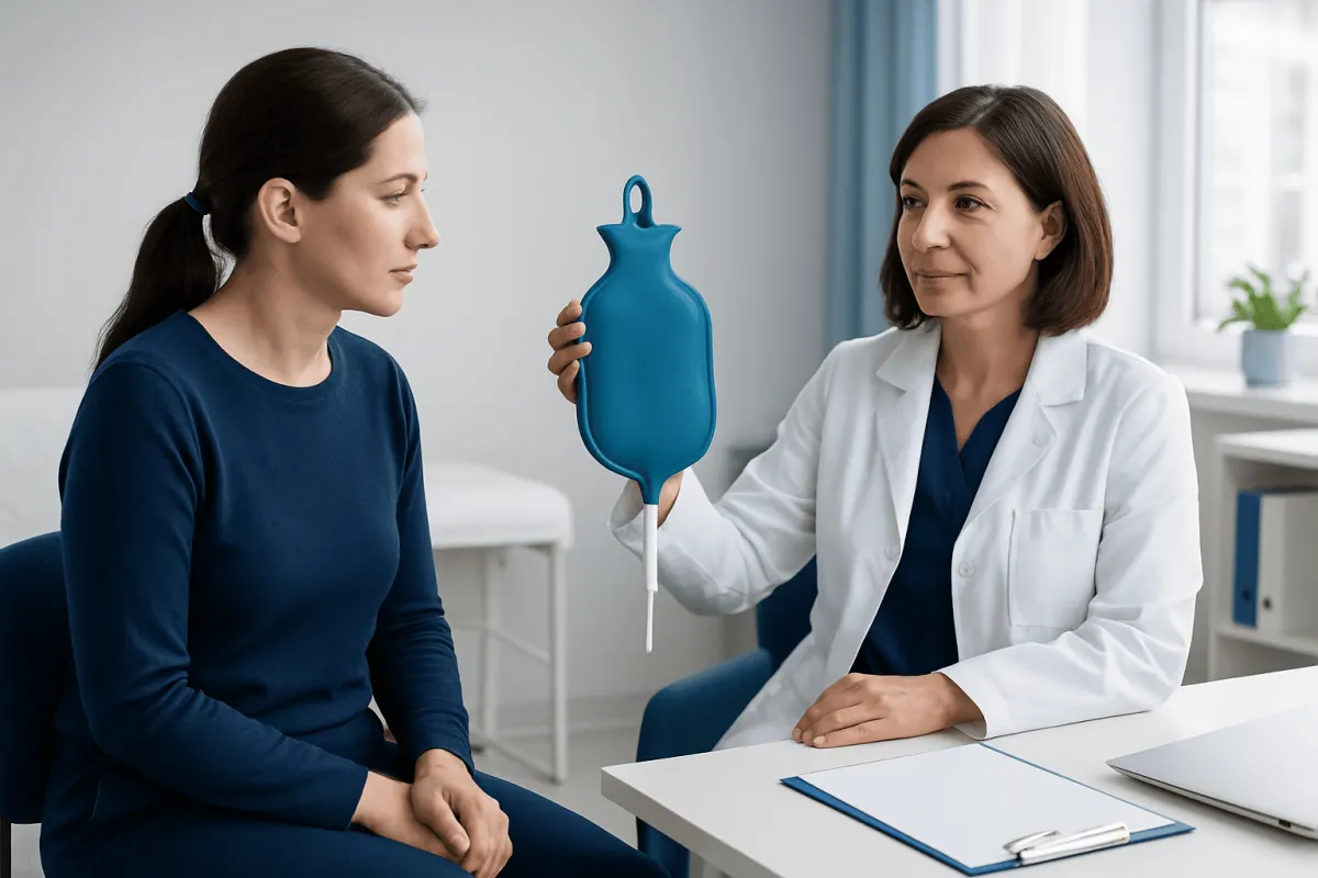 Common reasons someone may need an enema bag — enema bag