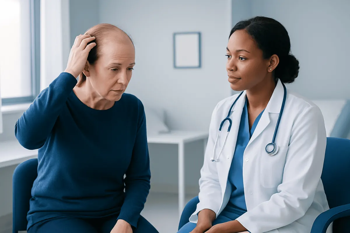 Common Signs and What Pattern to Look For — does ozempic cause hair loss