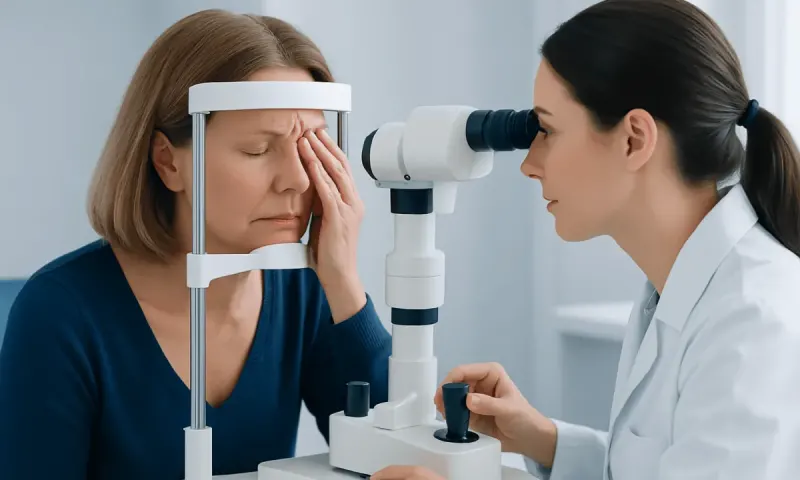 Common symptom patterns and what they may suggest — eye spasm and headache
