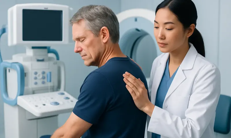 Common symptoms and how they can feel — shoulder blade tenderness