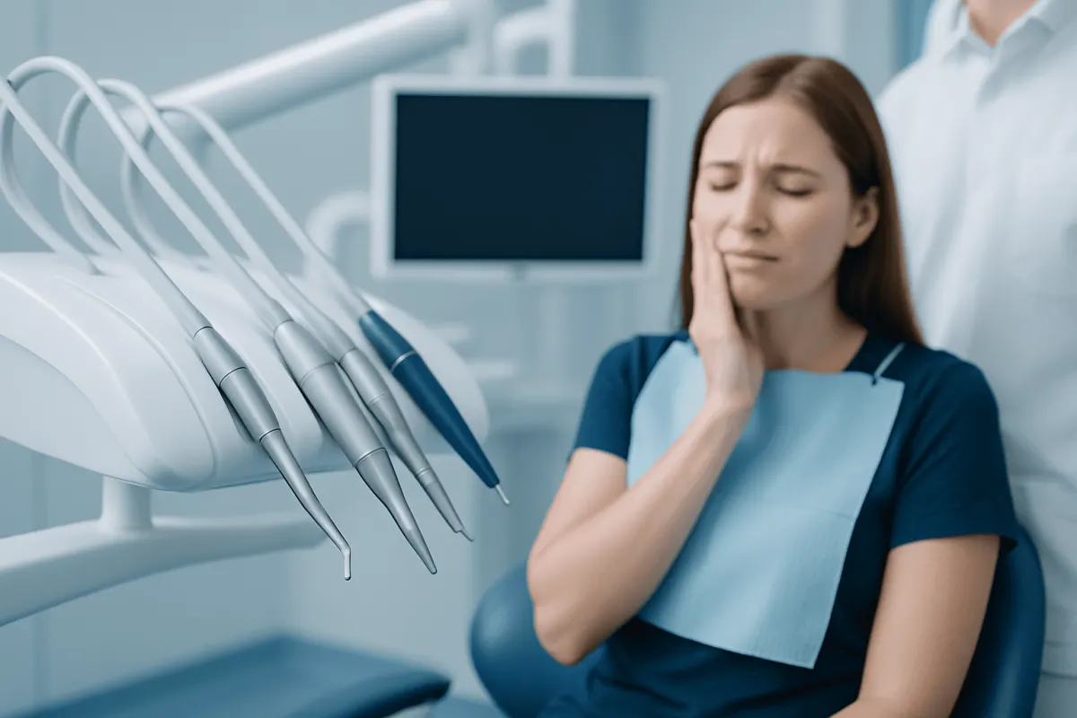 Common Symptoms and How They May Feel — tooth sensitivity after whitening fillings or crowns