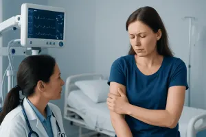 Left Arm Soreness Usually Means Strain, Sometimes the Heart