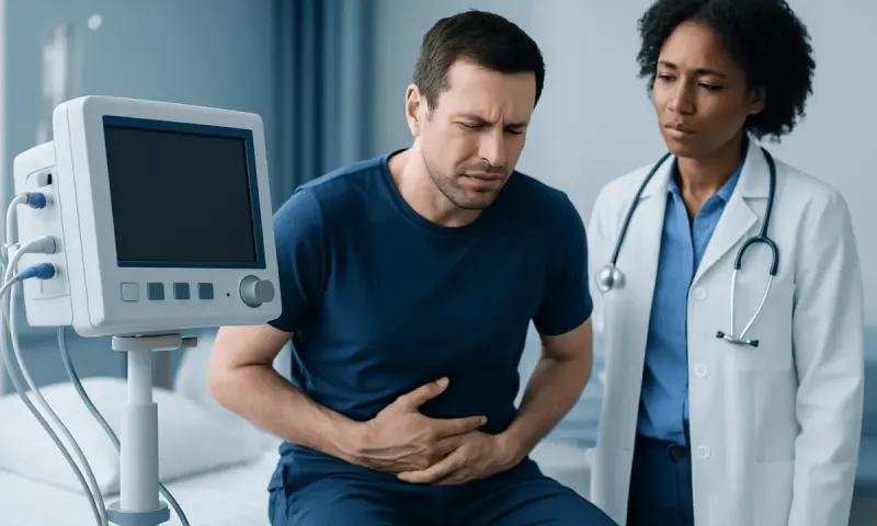 Common Symptoms and Symptom Patterns — painful stomach ache with diarrhea