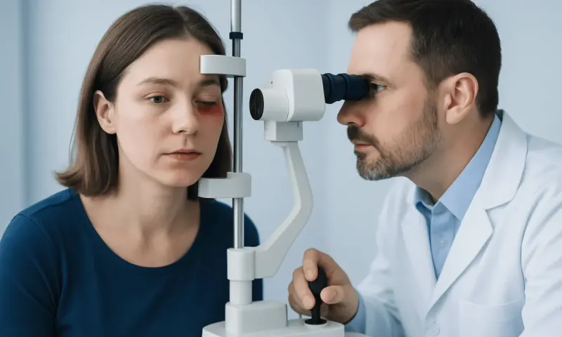 Common Symptoms and What Is Not Typical — spider bite by the eye