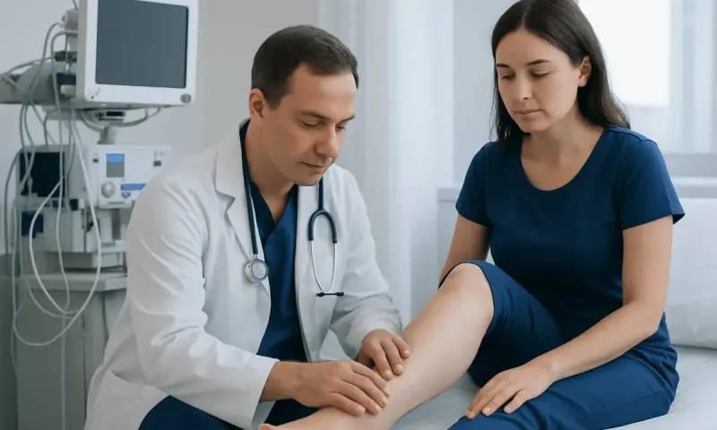 Common symptoms and where swelling appears — peri edema