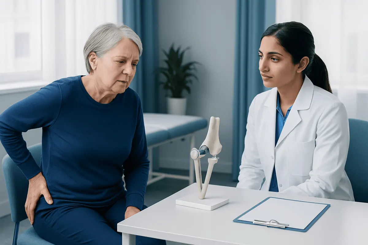 Common symptoms during recovery — hip replacement recovery