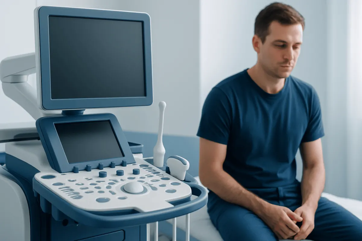 Common symptoms in the male perineum — perineum male