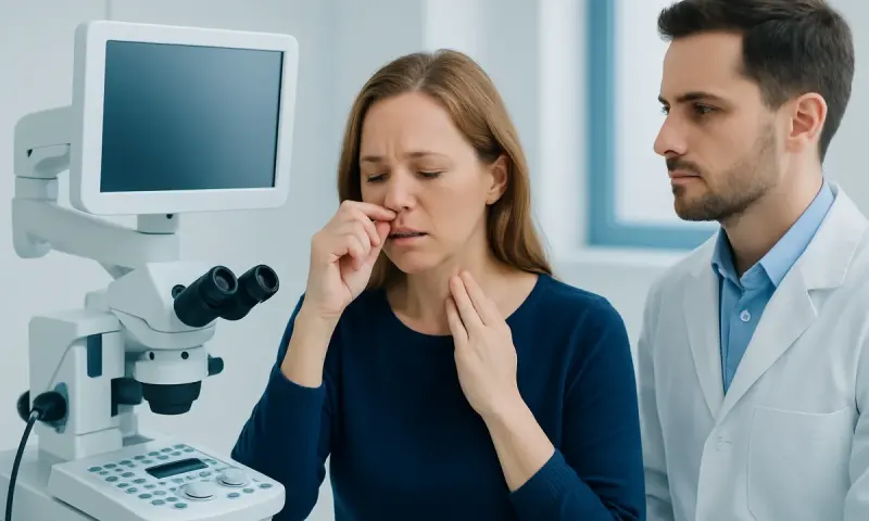 Common symptoms that can occur together — runny nose throat pain