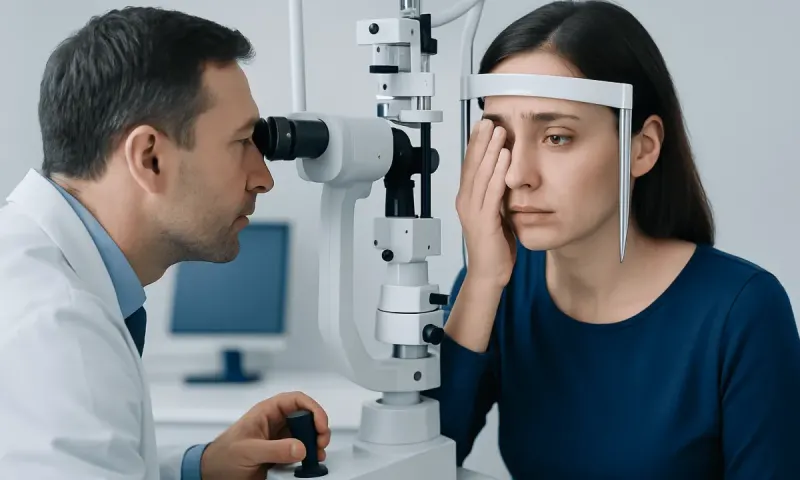 Common symptoms that can occur with burning eyes — burning eyes
