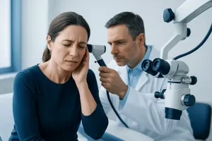 A Clogged Ear Usually Comes From Wax or Pressure Changes