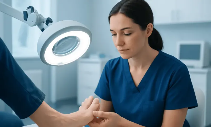Common toenail symptoms and changes — toenail