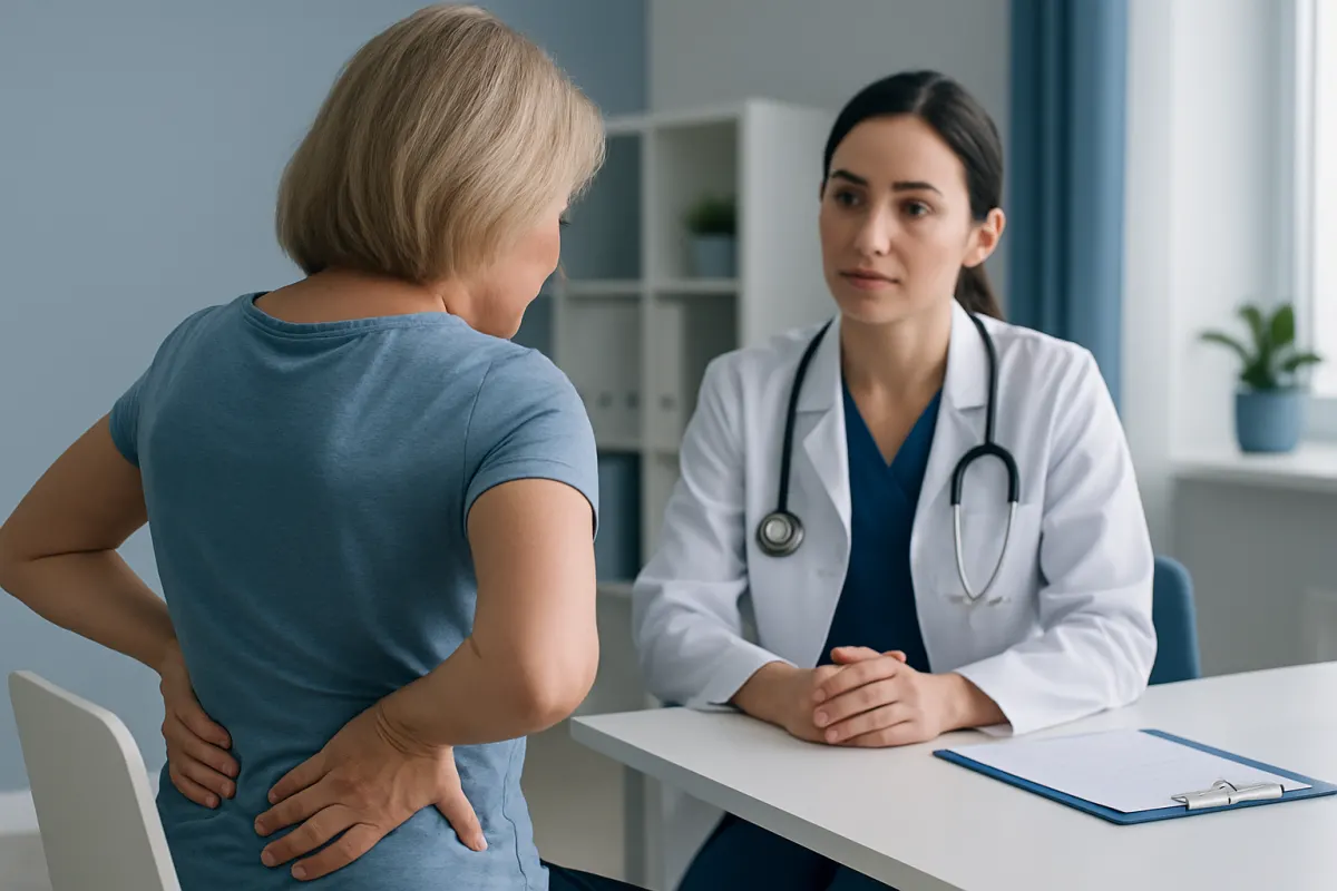 Common triggers and possible causes — back ache upper right