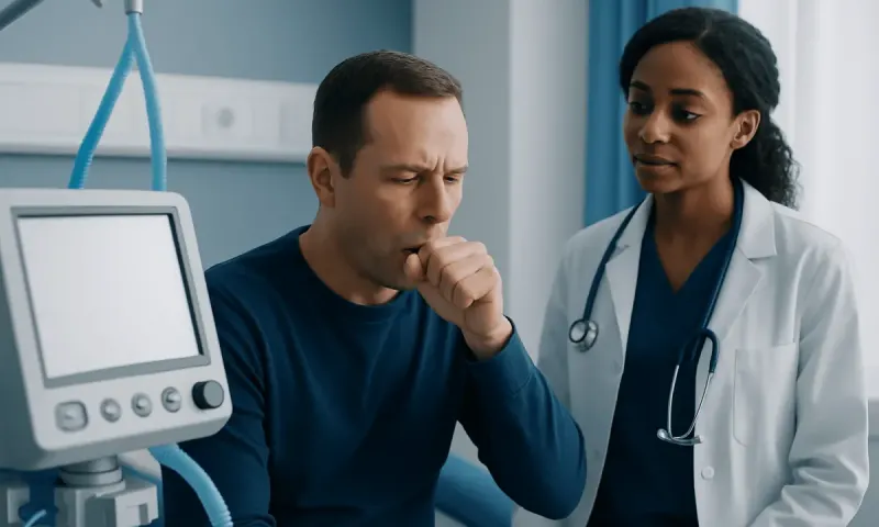 Cough patterns and accompanying symptoms — hiv cough