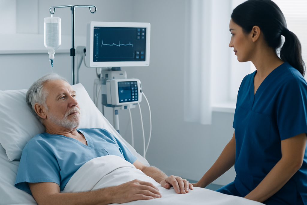 Days 1 to 7: Hospital Stay and the First Week Home — hip replacement recovery time