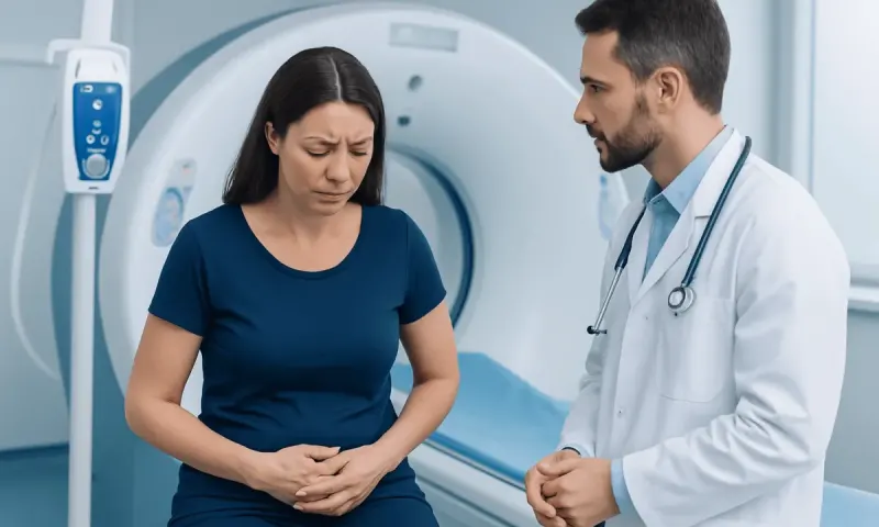 Early signs and symptoms — pseudomyxoma peritonei