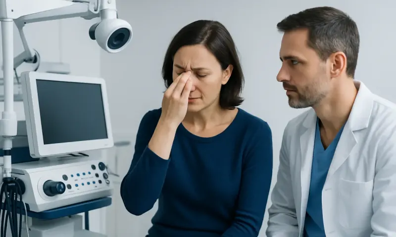 Early signs and symptoms — nasal cancer
