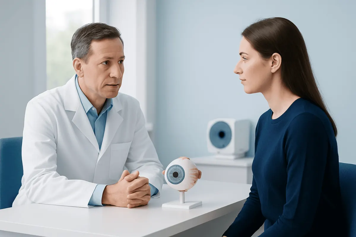 Eye and health factors doctors assess before treatment — Femto LASIK candidate