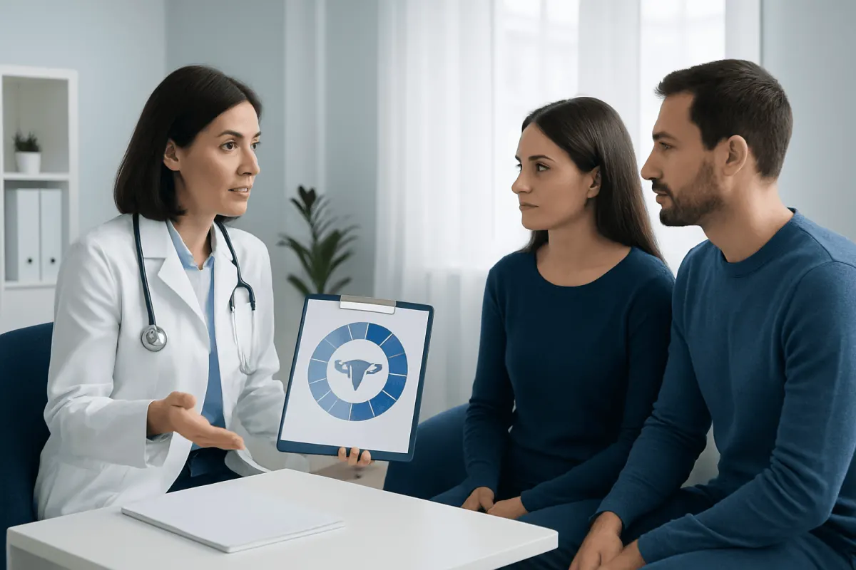 Fertility cycle timeline: the four main phases — fertility cycle