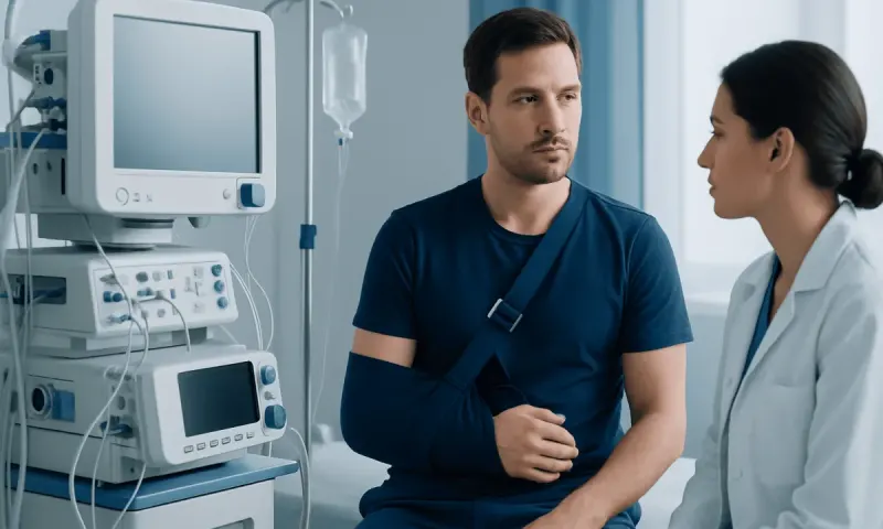 First Assessment and Treatment Choices — clavicle break recovery time
