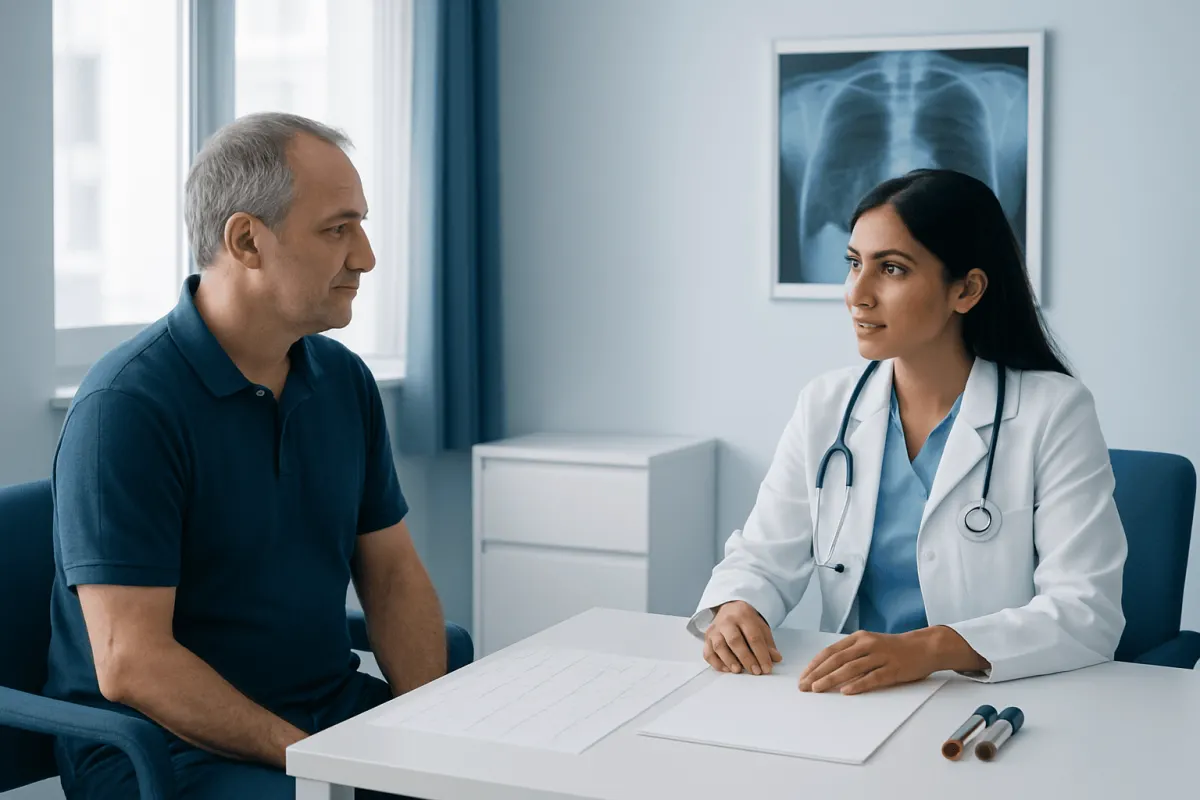 First-line tests: ECG, blood tests, and chest imaging — heart disease diagnosis