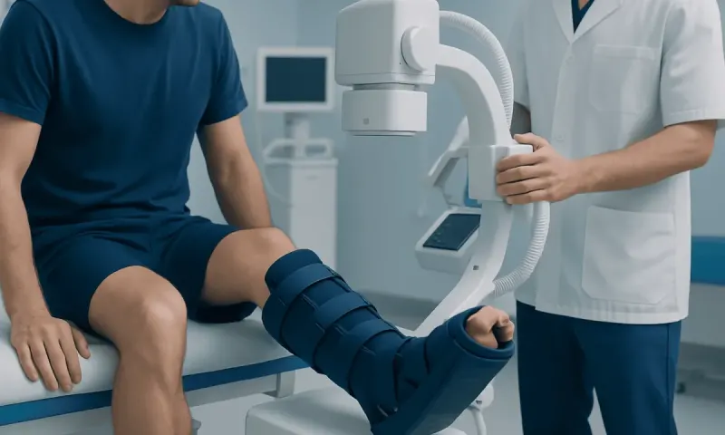 First Steps After a Possible Foot Fracture — care for fractured foot