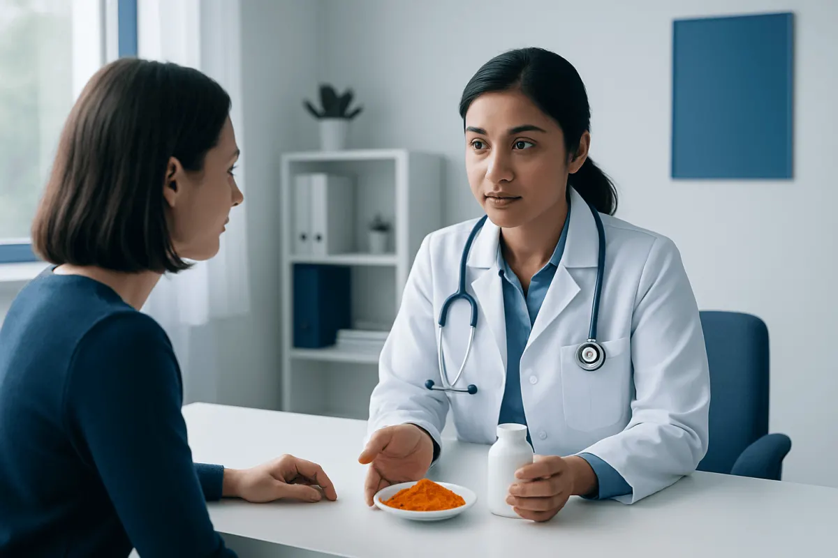 Food turmeric versus turmeric supplements — turmeric