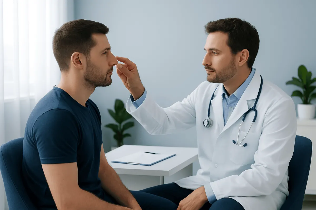 Functional Changes: Breathing, Airflow, and Daily Comfort — male rhinoplasty before and after