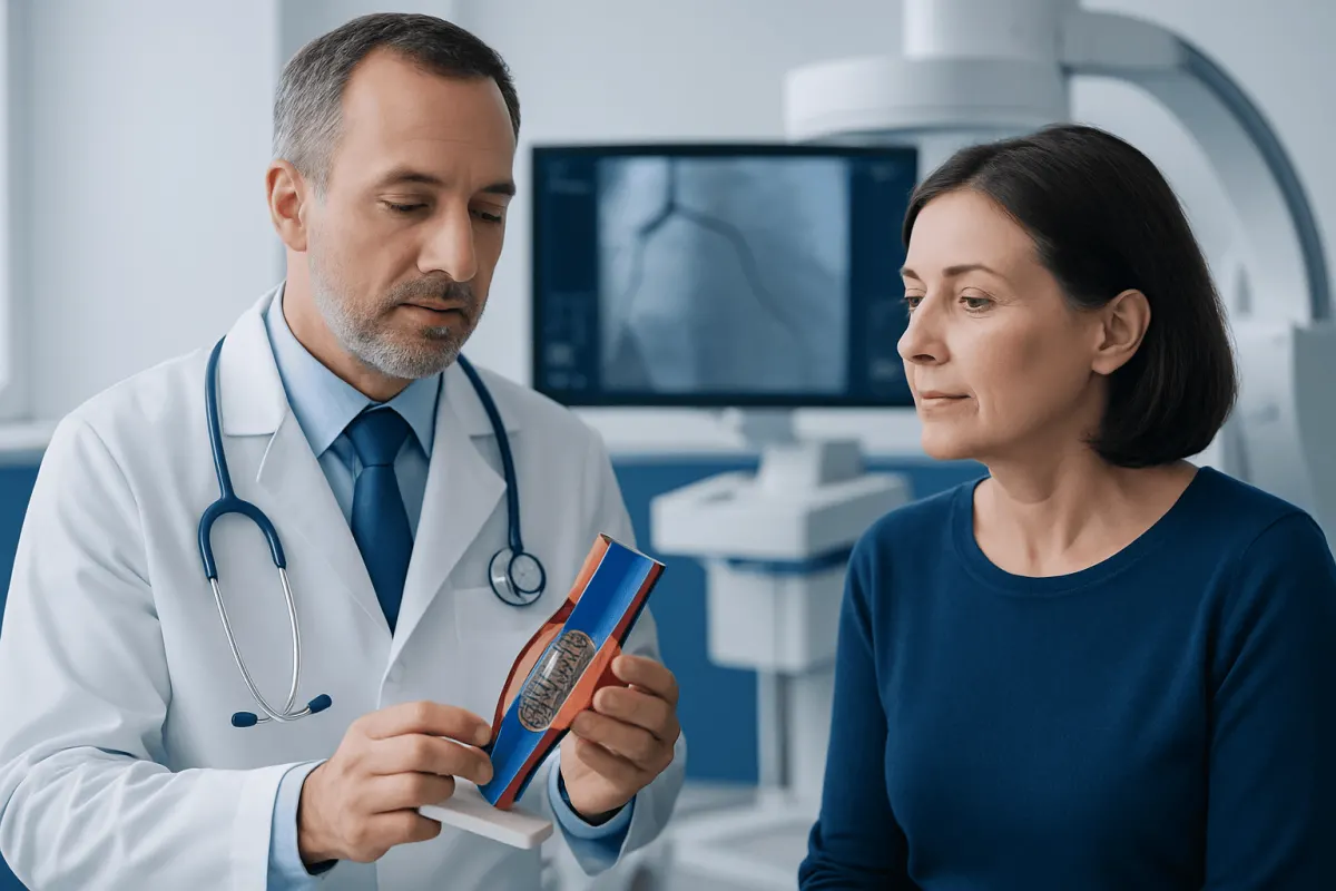 How a coronary stent works — what is a stent