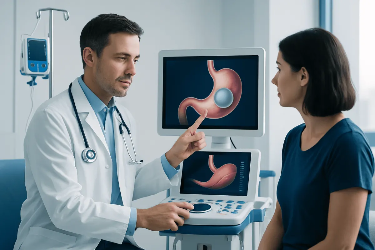 How a Gastric Balloon Works — gastric balloon before and after