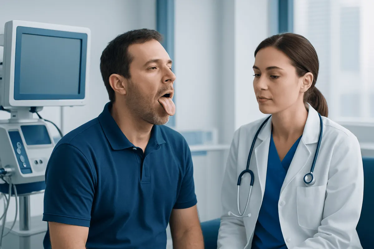 How a White Tongue Can Look and Feel — white tongue indicates