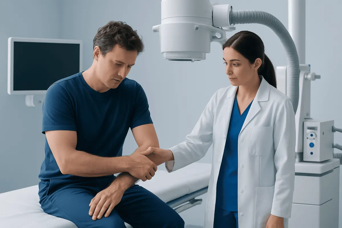 How an ulna fracture may feel — ulna fracture