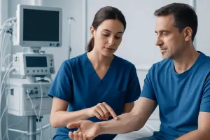 Skin Blanching Is Usually Normal but Can Aid Diagnosis